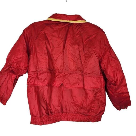 Pan Asia Women's Vintage Red And Yellow Wind Breaker Jacket Size Medium
CL - Picture 2 of 11